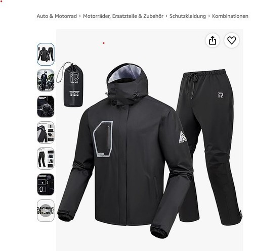 Rideiron motorrad regenkombi - rideiron, motorrad-regenkombi