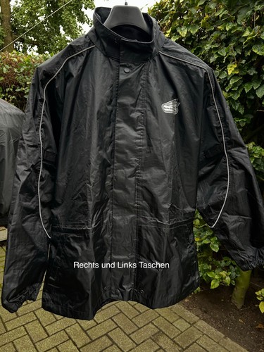 Motorrad regenanzug schwarz - regenanzug, xl